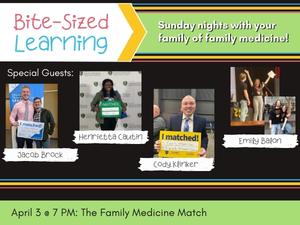 Bite-Sized Learning: The Family Medicine Match