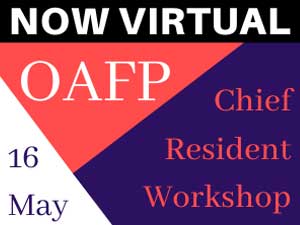 Chief Resident Workshop is Now Virtual