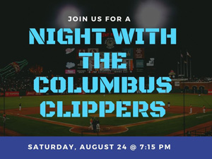 Join us for a Night Out with the Columbus Clippers & Support the Specialty!