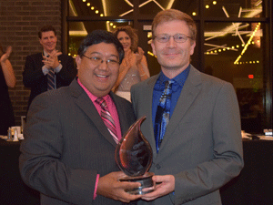 Dr. Ryan Kauffman Honored With Torchlight Leadership Award