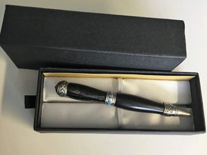 Bethlehem Olivewood Pen Auction Ends Friday