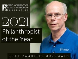 Dr. Jeff Bachtel Recipient of the Foundation’s Philanthropist Award