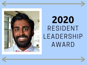 Columbus Physician to be Honored with 2020 Resident Leadership Award