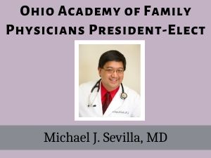Celebrate Dr. Sevilla’s Induction as OAFP President on August 9
