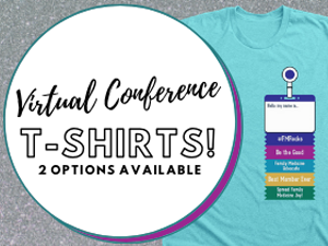 Get Your 2020 Virtual Conference T-Shirt Today