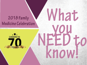 You’re Invited to the Family Medicine Celebration